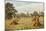 Countryside Field 1906-George S Elgood-Mounted Art Print