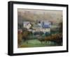 Countryside Hamlet-Esther Engelman-Framed Art Print