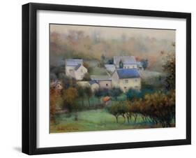 Countryside Hamlet-Esther Engelman-Framed Art Print