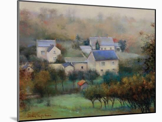 Countryside Hamlet-Esther Engelman-Mounted Art Print