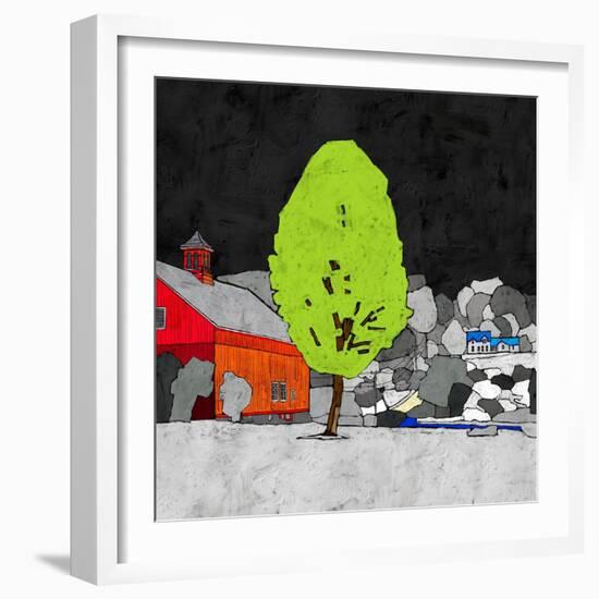 Countryside II-Ynon Mabat-Framed Art Print