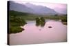 Countryside in Guizhou Province China.-Nancy Brown-Stretched Canvas