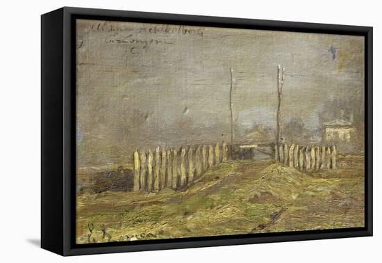 Countryside in Lombardy-Emilio Longoni-Framed Stretched Canvas