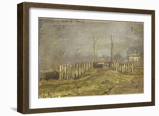 Countryside in Lombardy-Emilio Longoni-Framed Giclee Print