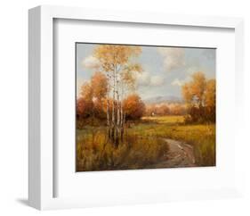 Countryside in the Fall-K^ Park-Framed Art Print