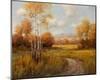 Countryside in the Fall-K^ Park-Mounted Art Print