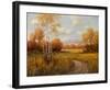 Countryside in the Fall-K^ Park-Framed Art Print