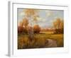 Countryside in the Fall-K^ Park-Framed Art Print