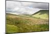 Countryside Landscape Image across to Mountains in Distance with Dramatic Sky-Veneratio-Mounted Photographic Print