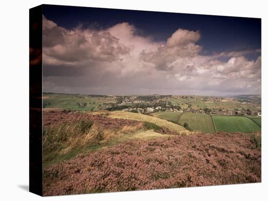 Countryside Near Haworth, Yorkshire, England, United Kingdom-R Mcleod-Stretched Canvas