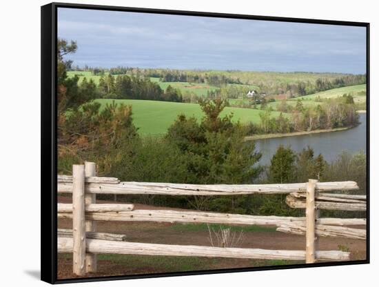 Countryside near New Glascow, Prince Edward Island, Canada-Julie Eggers-Framed Stretched Canvas