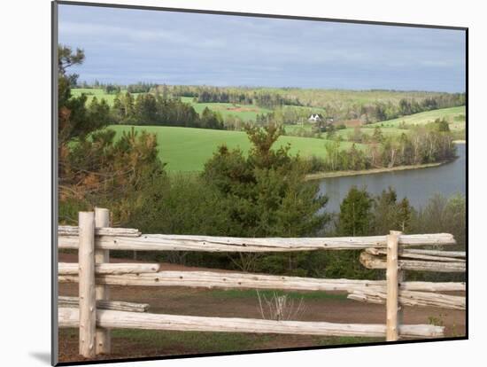 Countryside near New Glascow, Prince Edward Island, Canada-Julie Eggers-Mounted Premium Photographic Print