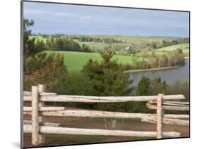 Countryside near New Glascow, Prince Edward Island, Canada-Julie Eggers-Mounted Premium Photographic Print