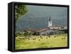 Countryside Near St. Jean Pied De Port, Basque Country, Pyrenees-Atlantiques, Aquitaine, France-R H Productions-Framed Stretched Canvas