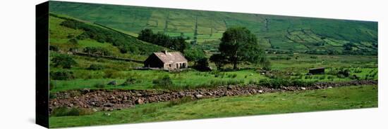 Countryside Scene Connemara County Galway Ireland-null-Stretched Canvas