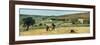 Countryside with Peasants-Simon Quaglio-Framed Giclee Print