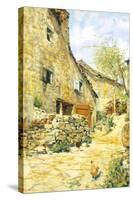 Countryside-Telemaco Signorini-Stretched Canvas