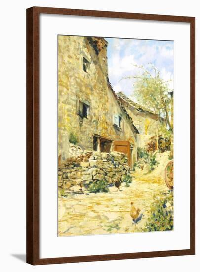 Countryside-Telemaco Signorini-Framed Giclee Print