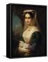 Countrywoman from Albano, 1818-Friedrich Ludwig Theodor Doell-Framed Stretched Canvas