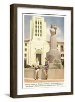 County Administration Building, San Diego, California-null-Framed Art Print