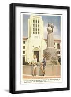 County Administration Building, San Diego, California-null-Framed Art Print