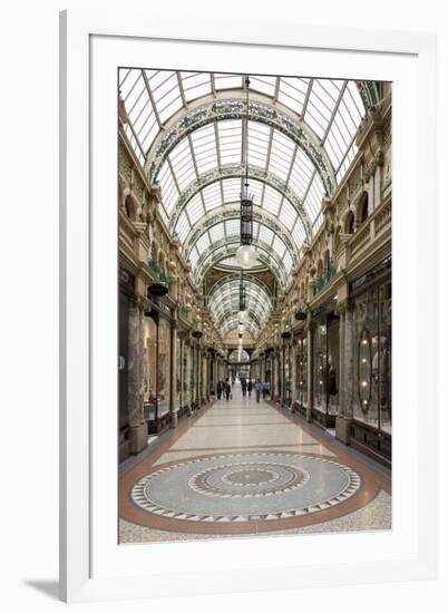 County Arcade, Leeds, West Yorkshire, Yorkshire, England, United Kingdom-Nick Servian-Framed Photographic Print