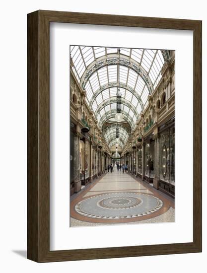 County Arcade, Leeds, West Yorkshire, Yorkshire, England, United Kingdom-Nick Servian-Framed Photographic Print