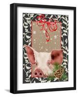 County Christmas Farm II-Jade Reynolds-Framed Art Print