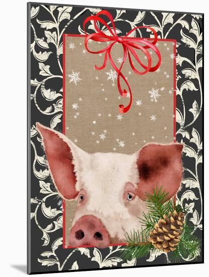 County Christmas Farm II-Jade Reynolds-Mounted Art Print