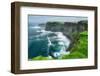County Clare, Ireland - Cliffs of Moher - Photography-Lantern Press-Framed Photographic Print