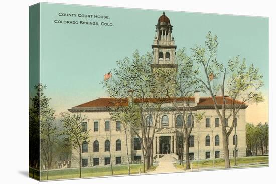 County Courthouse, Colorado Springs, Colorado-null-Stretched Canvas