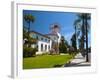 County Courthouse, Santa Barbara, California, USA-Alan Copson-Framed Photographic Print