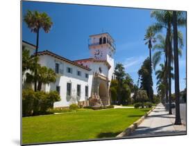 County Courthouse, Santa Barbara, California, USA-Alan Copson-Mounted Photographic Print