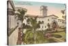 County Courthouse, Santa Barbara, California-null-Stretched Canvas