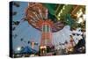 County Fair Flying Chairs-Robert Goldwitz-Stretched Canvas