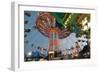 County Fair Flying Chairs-Robert Goldwitz-Framed Photographic Print