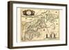 County Of Bentheim, And Steinfurt-Willem Janszoon Blaeu-Framed Premium Giclee Print