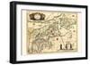 County Of Bentheim, And Steinfurt-Willem Janszoon Blaeu-Framed Premium Giclee Print