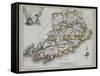 County of Cork, from New and Correct Irish Atlas, c. 1825-null-Framed Stretched Canvas