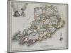 County of Cork, from New and Correct Irish Atlas, c. 1825-null-Mounted Giclee Print