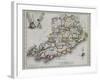 County of Cork, from New and Correct Irish Atlas, c. 1825-null-Framed Giclee Print