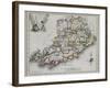 County of Cork, from New and Correct Irish Atlas, c. 1825-null-Framed Giclee Print