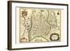 County Of Erbach, Germany-Willem Janszoon Blaeu-Framed Art Print