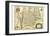 County Of Erbach, Germany-Willem Janszoon Blaeu-Framed Art Print