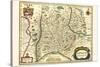 County Of Erbach, Germany-Willem Janszoon Blaeu-Stretched Canvas