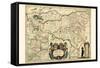 County Of Mark And Ravensburg-Willem Janszoon Blaeu-Framed Stretched Canvas