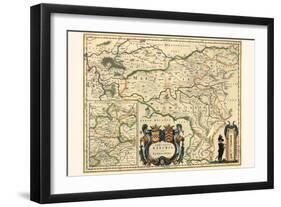 County Of Mark And Ravensburg-Willem Janszoon Blaeu-Framed Art Print