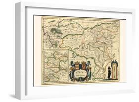 County Of Mark And Ravensburg-Willem Janszoon Blaeu-Framed Art Print