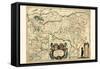 County Of Mark And Ravensburg-Willem Janszoon Blaeu-Framed Stretched Canvas