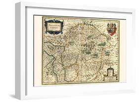 County Of Nassau-Willem Janszoon Blaeu-Framed Art Print